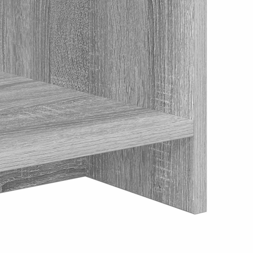 TV Stand Grey Sonoma 102 x 35 x 45 cm Engineered Wood