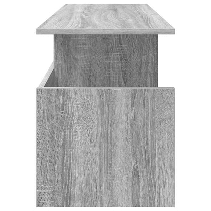TV Stand Grey Sonoma 102 x 35 x 45 cm Engineered Wood