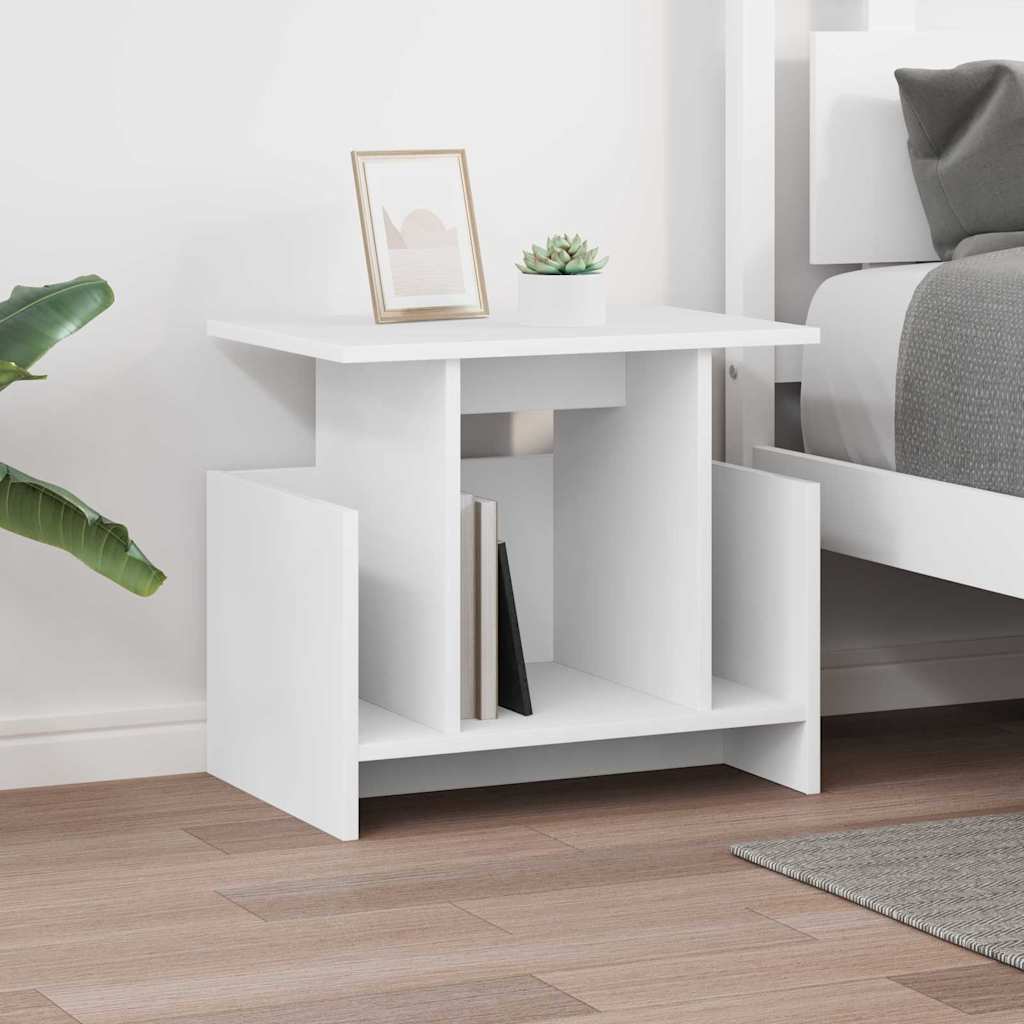 TV Stand White 50 x 35 x 45 cm Engineered Wood