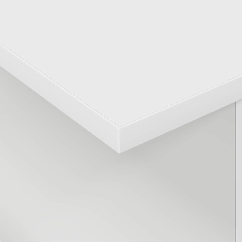 TV Stand 2 pcs White 50 x 35 x 45 cm Engineered Wood