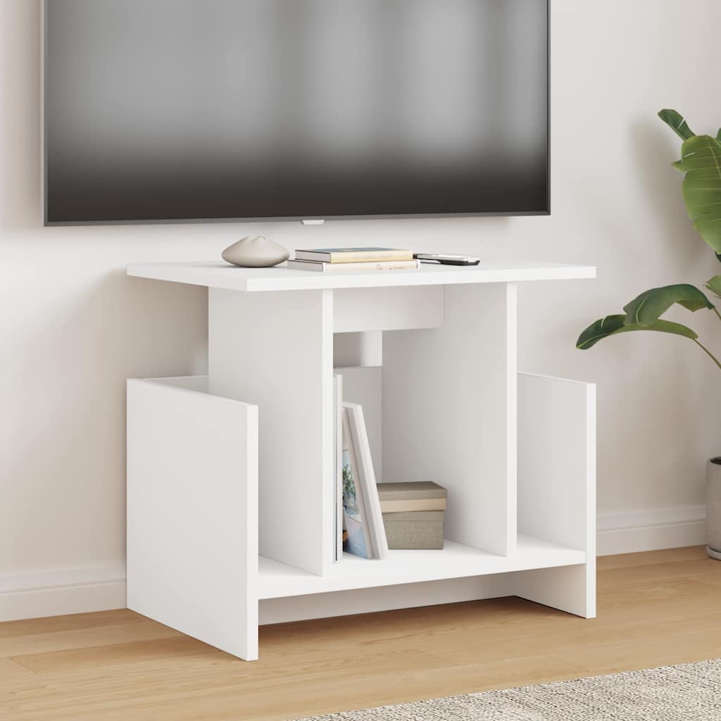 TV Stand 2 pcs White 50 x 35 x 45 cm Engineered Wood