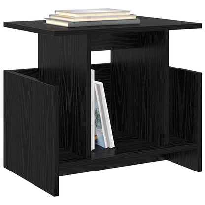 TV Stand 2 pcs Black Oak 50 x 35 x 45 cm Engineered Wood