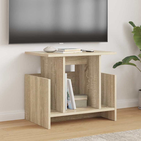 TV Stand 2 pcs Sonoma Oak Engineered Wood