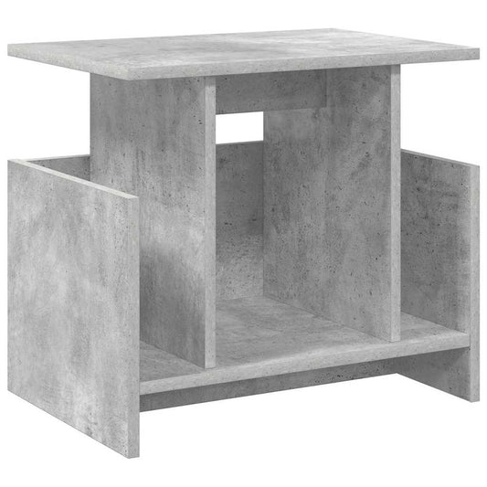 TV Stand 50 x 35 x 45 cm Concrete Grey Engineered Wood