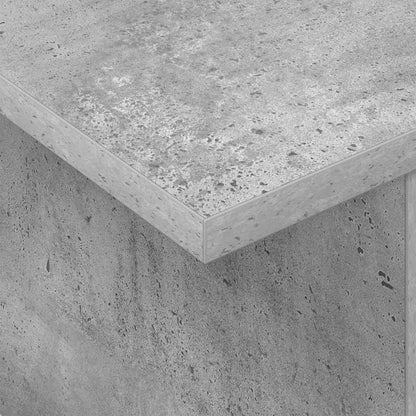 TV Stand 2 pcs Concrete Grey 50 x 35 x 45 cm Engineered Wood