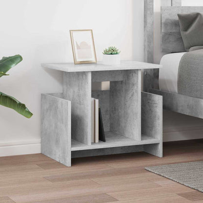 TV Stand 2 pcs Concrete Grey 50 x 35 x 45 cm Engineered Wood