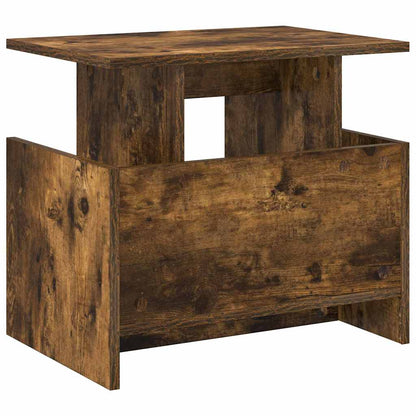 TV Stand Smoked Oak 50 x 35 x 45 cm Engineered Wood