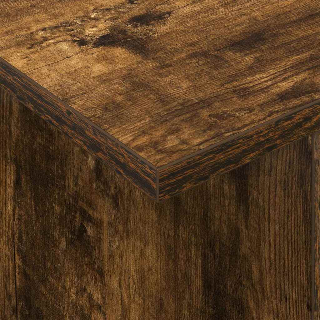 TV Stand 2 pcs Smoked Oak 50 x 35 x 45 cm Engineered Wood