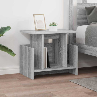 TV Stand Grey Sonoma 50 x 35 x 45 cm Engineered Wood