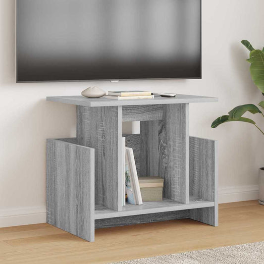 TV Stand 2 pcs Grey Sonoma Engineered Wood
