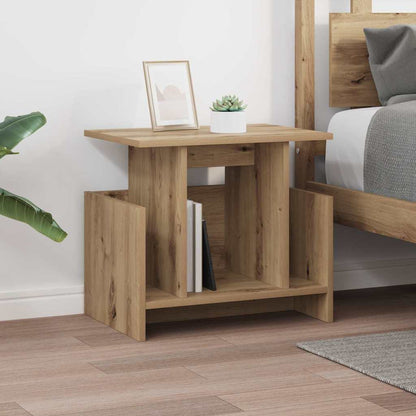 TV Stand 50 x 35 x 45 cm Artisan Oak Engineered Wood