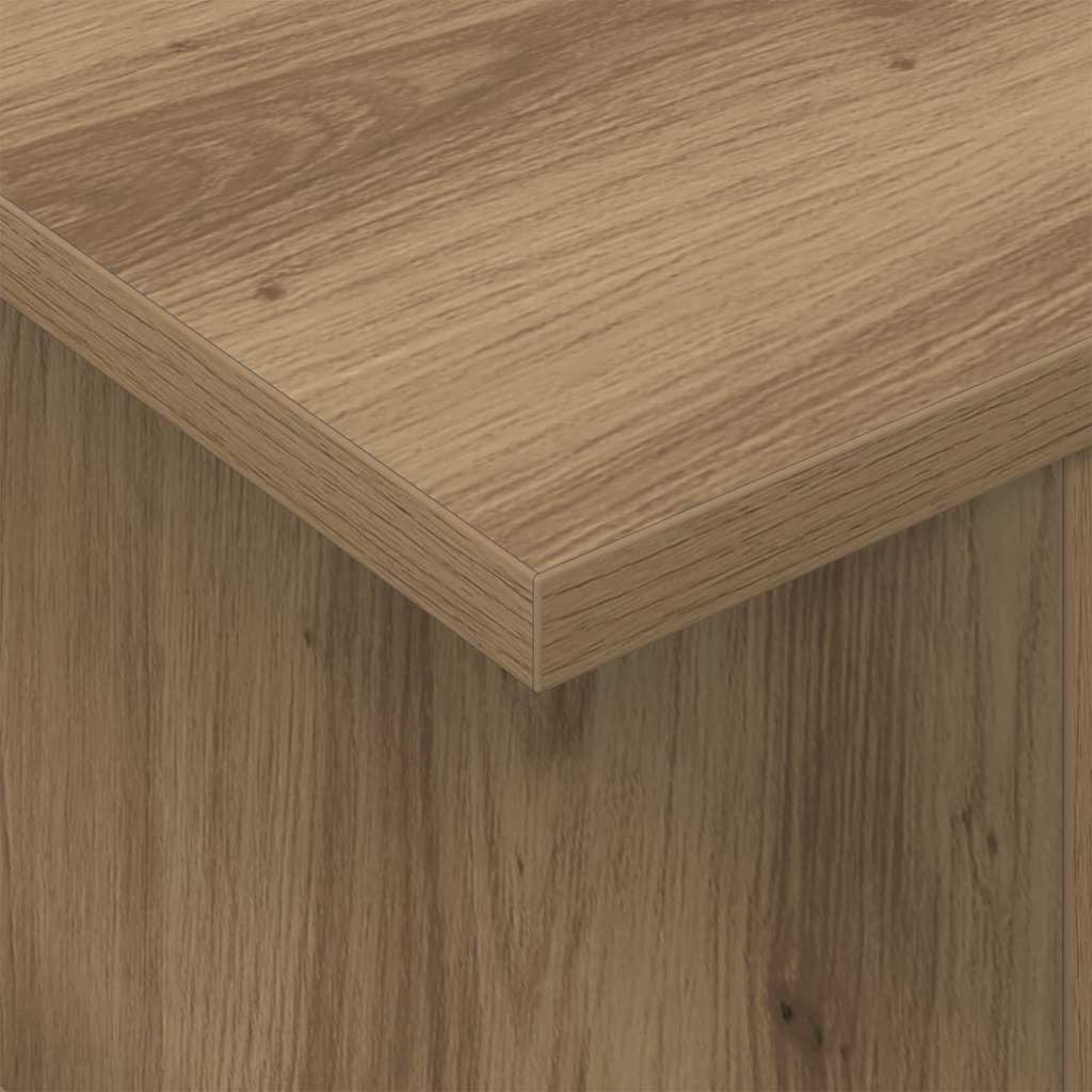 TV Stand 2 pcs Artisan Oak Engineered Wood