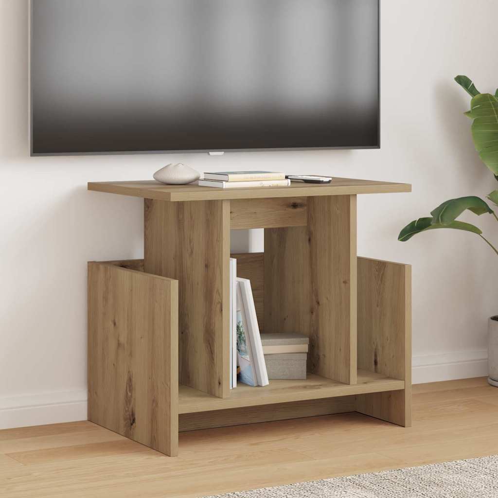 TV Stand 2 pcs Artisan Oak Engineered Wood
