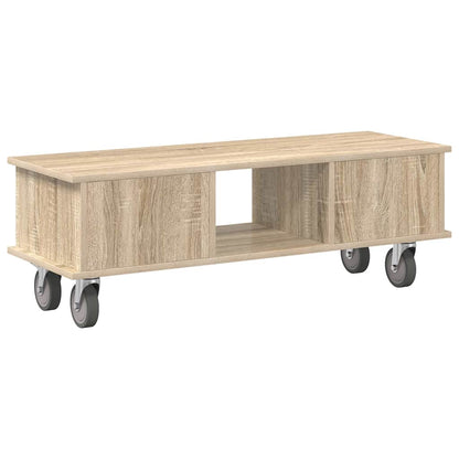 TV Stand Sonoma Oak 100 x 35 x 35 cm Engineered Wood