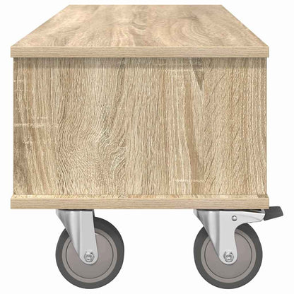 TV Stand Sonoma Oak 100 x 35 x 35 cm Engineered Wood