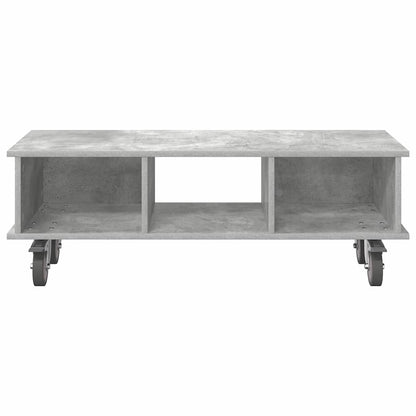 TV Stand Concrete Grey 100 x 35 x 35 cm Engineered Wood