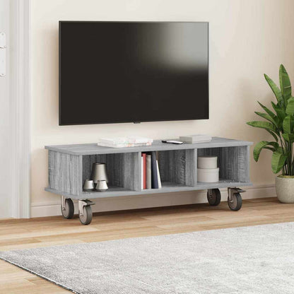 TV Stand Grey Sonoma 100 x 35 x 35 cm Engineered Wood