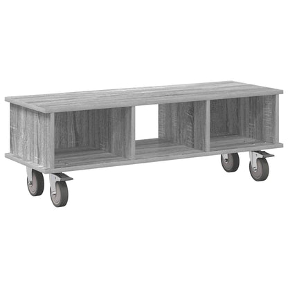 TV Stand Grey Sonoma 100 x 35 x 35 cm Engineered Wood