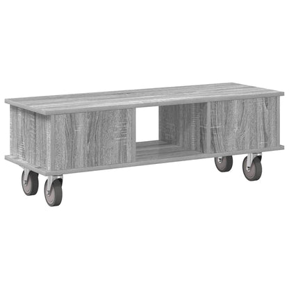 TV Stand Grey Sonoma 100 x 35 x 35 cm Engineered Wood