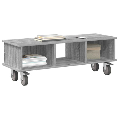TV Stand Grey Sonoma 100 x 35 x 35 cm Engineered Wood