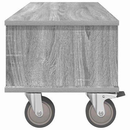 TV Stand Grey Sonoma 100 x 35 x 35 cm Engineered Wood