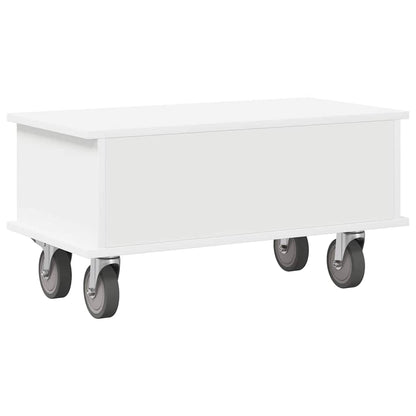 TV Stand White 68.5 x 35 x 35 cm Engineered Wood