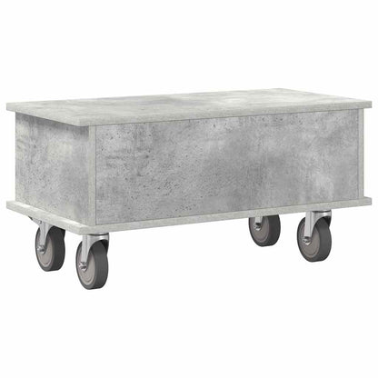TV Stand Concrete Grey 68.5 x 35 x 35 cm Engineered Wood