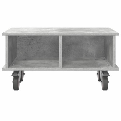 TV Stand Concrete Grey 68.5 x 35 x 35 cm Engineered Wood