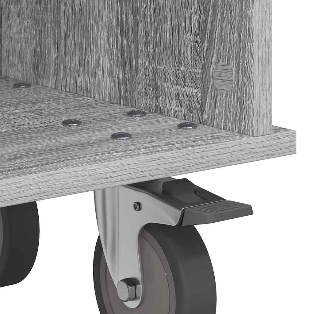 TV Stand Grey Sonoma 68.5 x 35 x 35 cm Engineered Wood