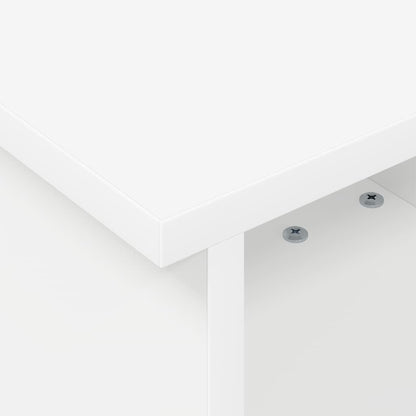 TV Stand White 37 x 35 x 35 cm Engineered Wood