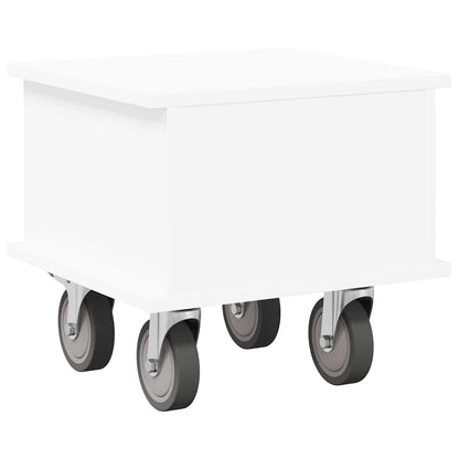 TV Stand White 37 x 35 x 35 cm Engineered Wood