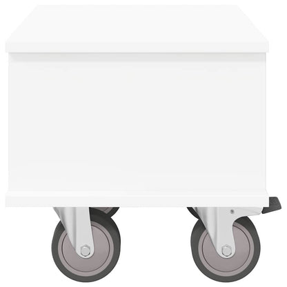 TV Stand White 37 x 35 x 35 cm Engineered Wood
