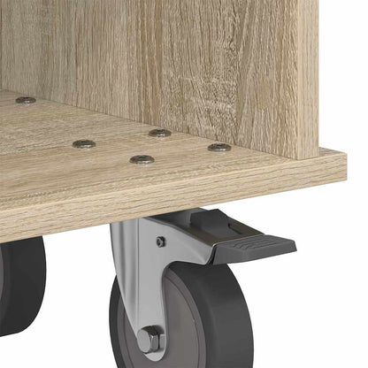 TV Stand Sonoma Oak 37 x 35 x 35 cm Engineered Wood