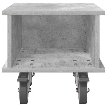 TV Stand Concrete Grey 37 x 35 x 35 cm Engineered Wood
