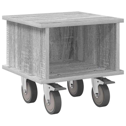 TV Stand Grey Sonoma 37 x 35 x 35 cm Engineered Wood