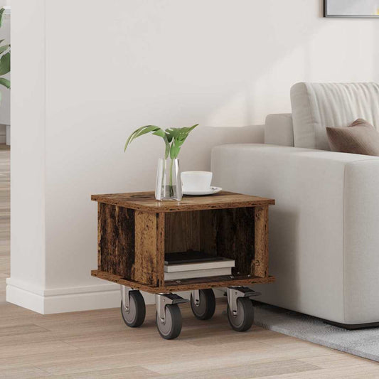 TV Stand 37 x 35 x 35 cm Old Wood Engineered Wood