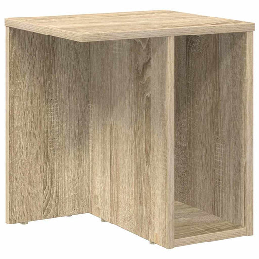 End Table Sonoma Oak 37 x 32 x 40 cm Engineered Wood