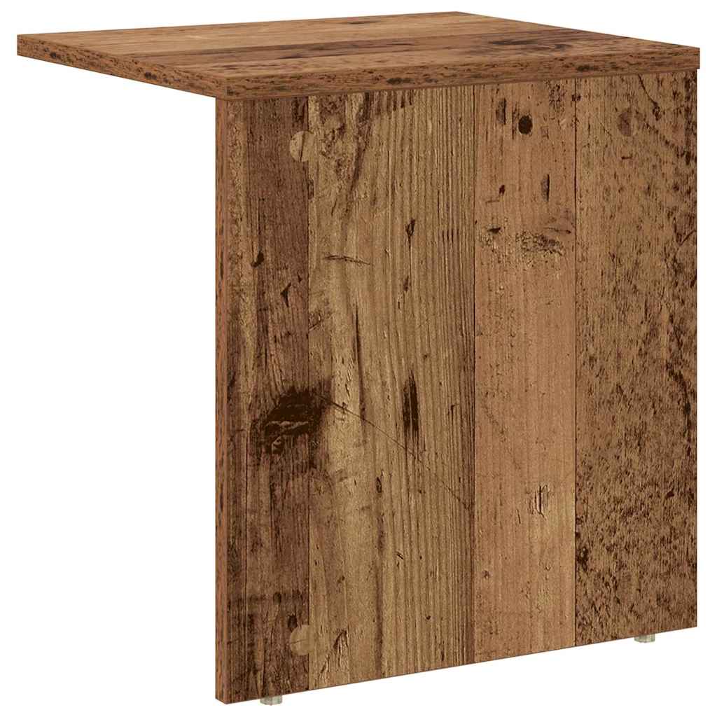 End Table Old Wood 37 x 32 x 40 cm Engineered Wood