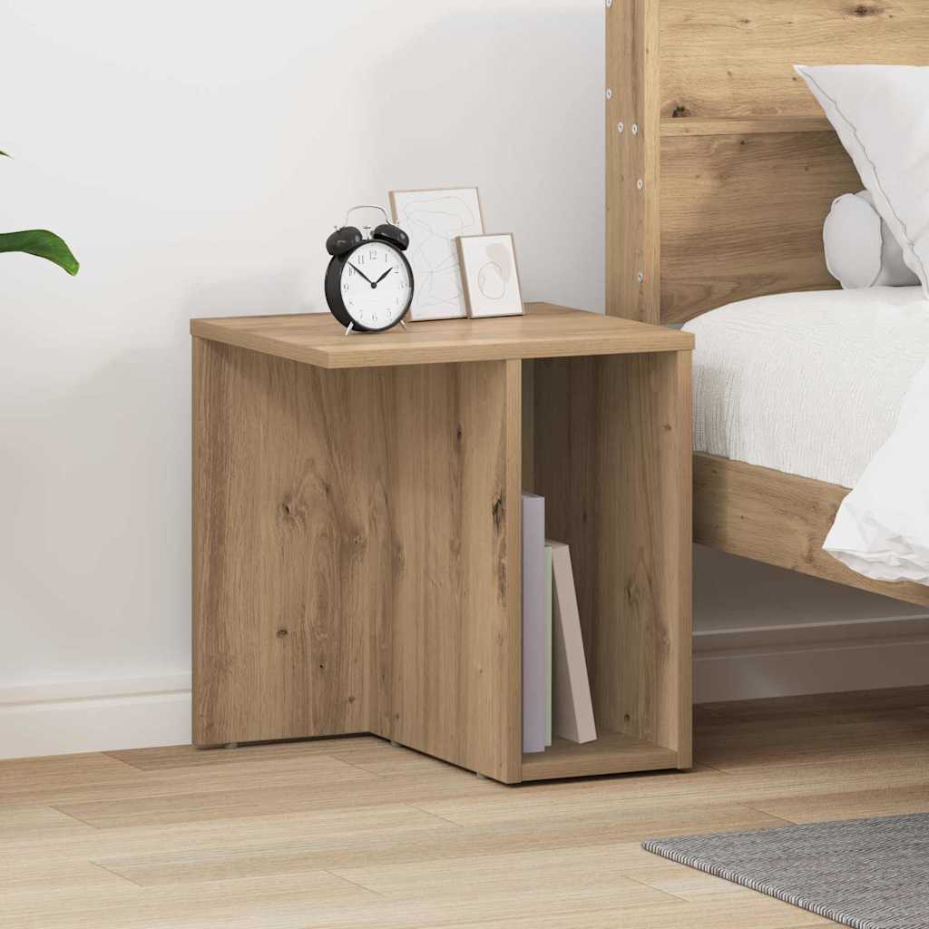 End Table 2 pcs Artisan Oak 37 x 32 x 40 cm Engineered Wood