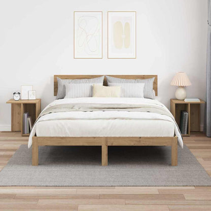 End Table 2 pcs Artisan Oak 37 x 32 x 40 cm Engineered Wood