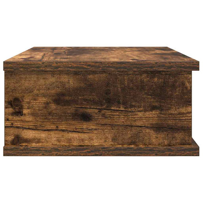 Bedside Table 2 pcs Smoked Oak 40 x 31 x 15 cm Engineered Wood