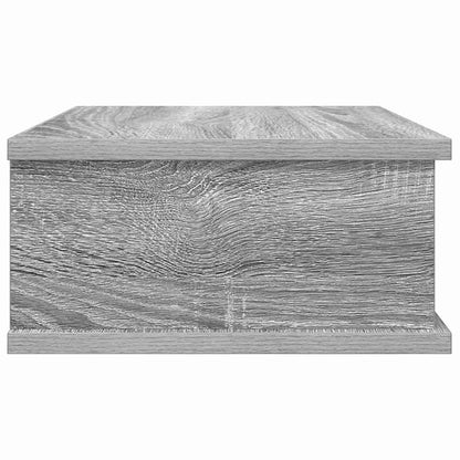 Bedside Table 2 pcs Grey Sonoma 40 x 31 x 15 cm Engineered Wood