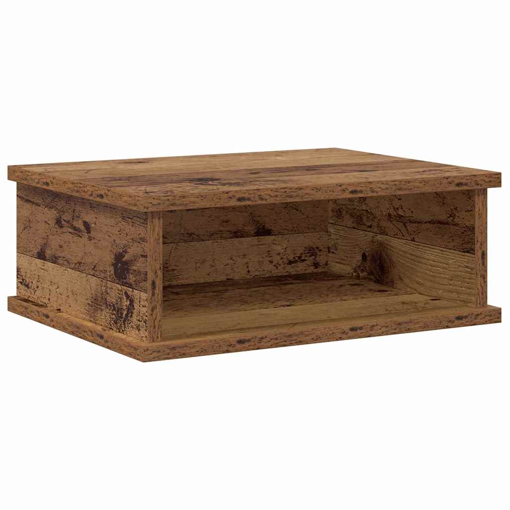Bedside Table Old Wood 40 x 31 x 15 cm Engineered Wood