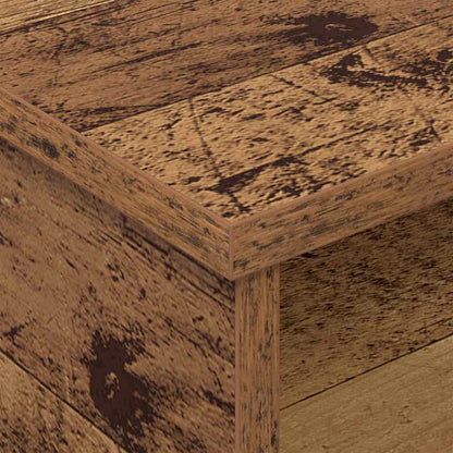 Bedside Table 2 pcs Old Wood 40 x 31 x 15 cm Engineered Wood
