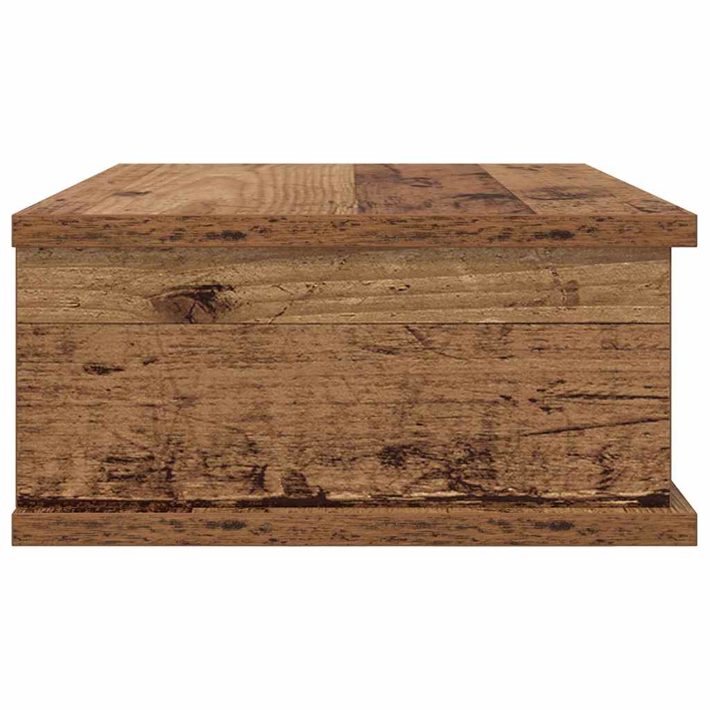 Bedside Table 2 pcs Old Wood 40 x 31 x 15 cm Engineered Wood