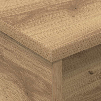 Bedside Table Artisan Oak 40 x 31 x 15 cm Engineered Wood