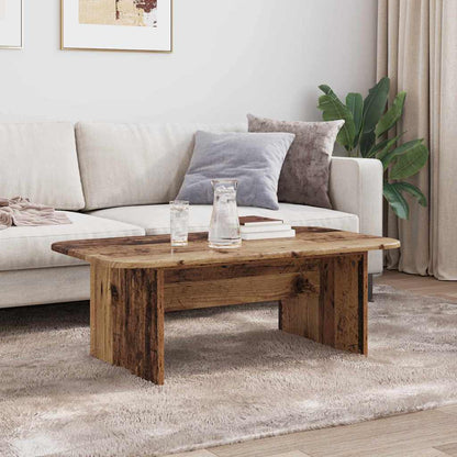 Coffee Table Old Wood 93 x 53 x 33 cm Engineered Wood
