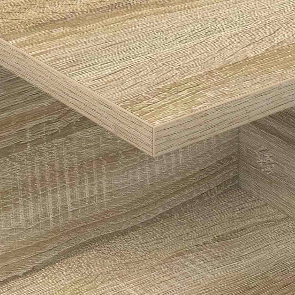 Bedside Table 2 pcs Sonoma Oak 40 x 30 x 25 cm Engineered Wood