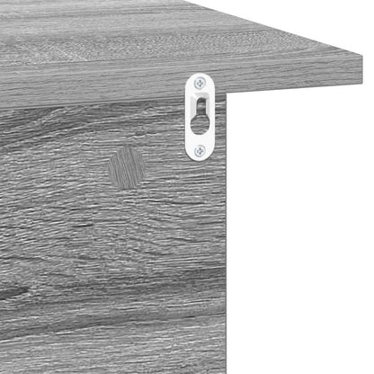 Bedside Table Grey Sonoma 40 x 30 x 25 cm Engineered Wood