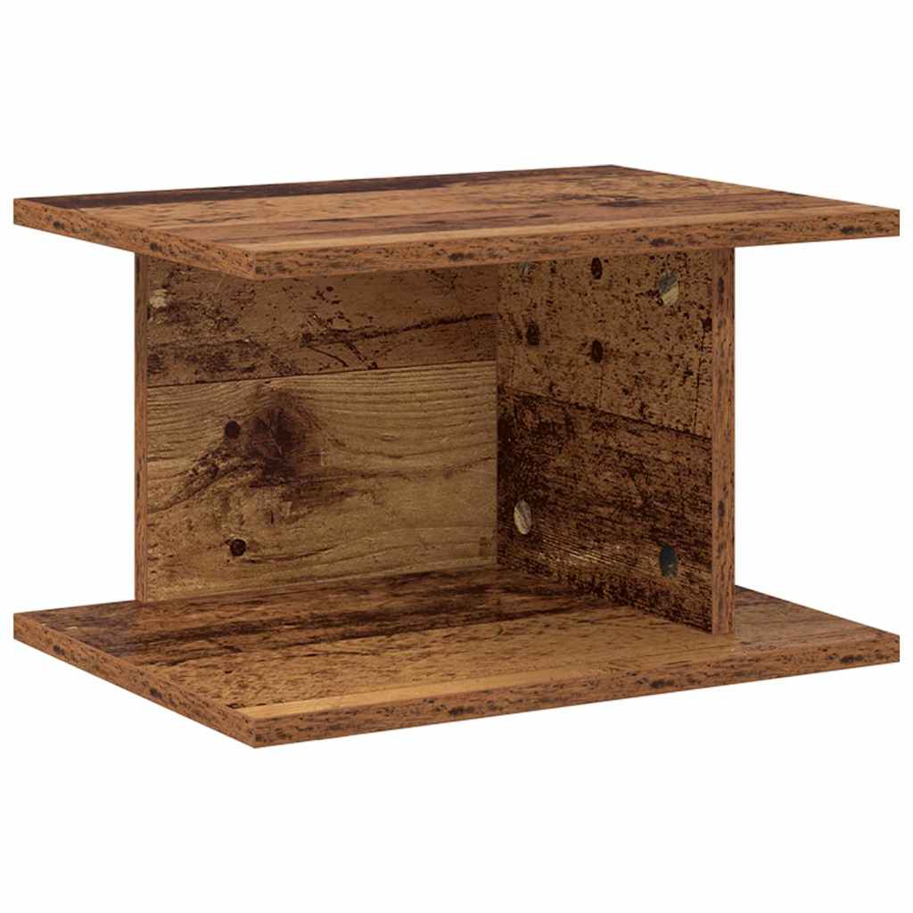 Bedside Table Old Wood 40 x 30 x 25 cm Engineered Wood